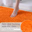 Tapis de bain en chenille 58 x 24 avec envers antidérapant - Mousse à mémoire de forme en chenille absorbante à velours épais-24132115