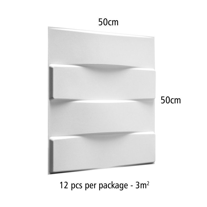 Mund Vaults Embossed Wall 3D Panels - 2m x 1.5m