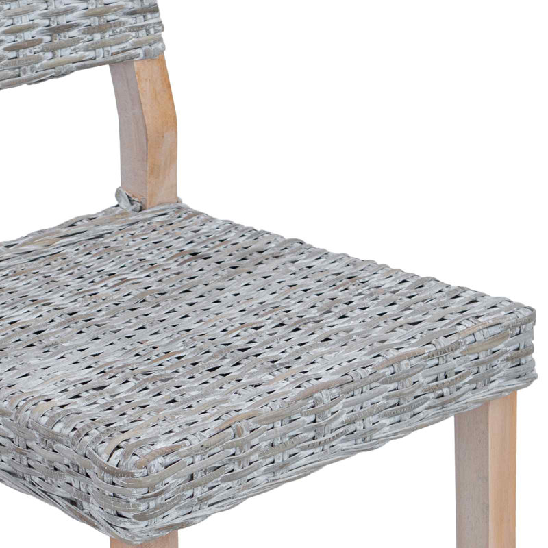 Solid Wood Accent, White Wash/White