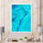 Toile blanche avec cadre photo