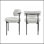 Chaises de salle à manger Burbank