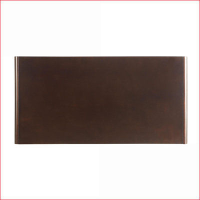 Christa White & Espresso Coffee Table - 2-Drawer Storage, Durable Wood Veneer, Elegant Modern Design for Living Room