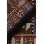 Hand Knotted Wool Area Rug in Red