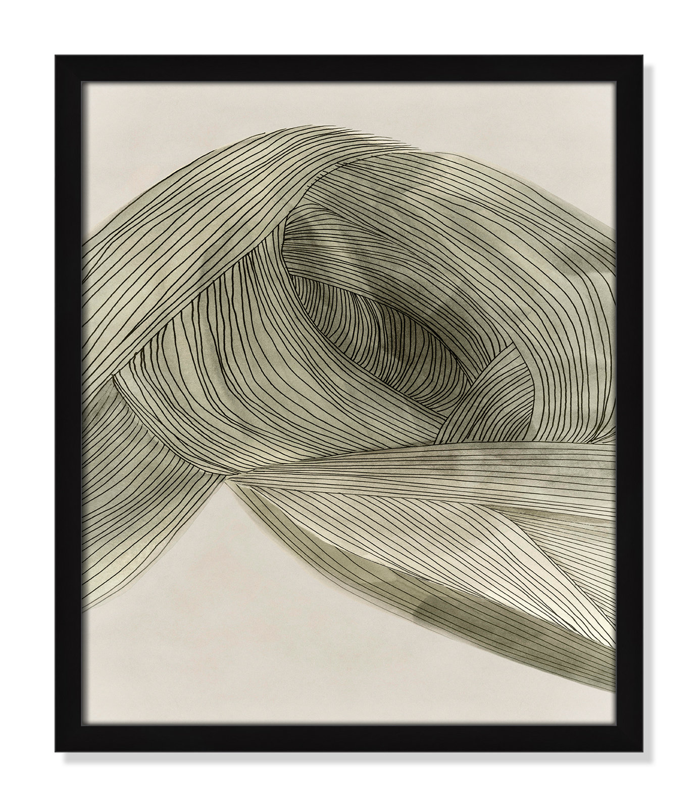 Dreaming In Pastel I, 19" H x 16" W x 0.75" D, Satin Black