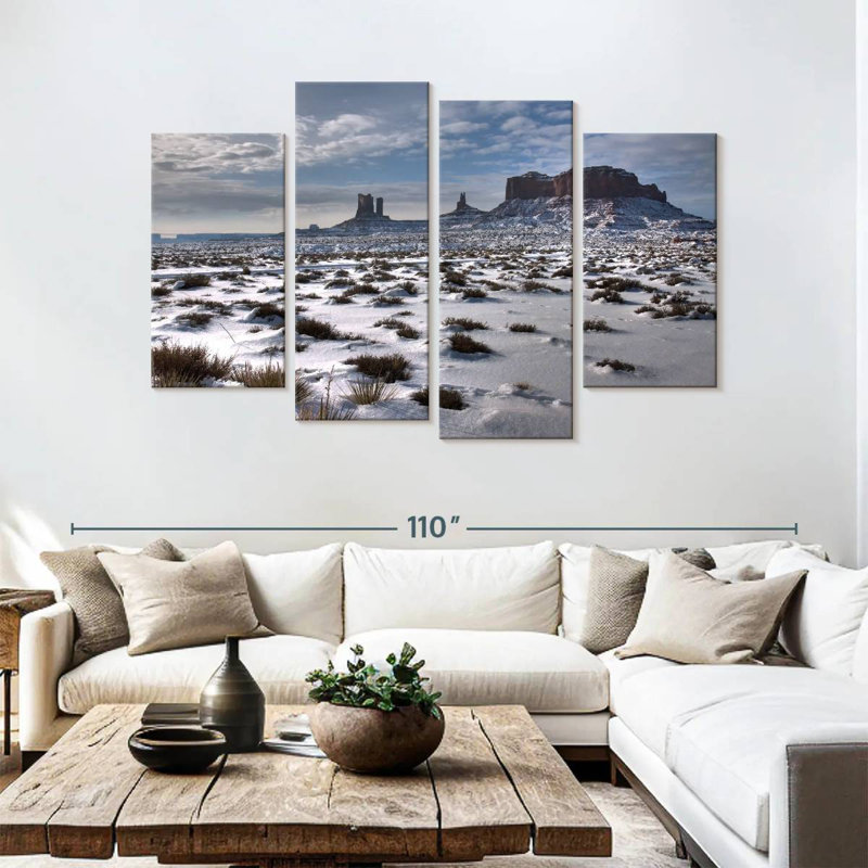 Lynelle Winter In Arizona, 54" H x 84" W