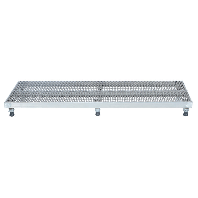 1 - Step Steel Step Stool, 6.75" H x 23.5" W x 72" D