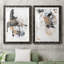 Ruckus I - ensemble de 2 peintures encadrées-463868834-463868844