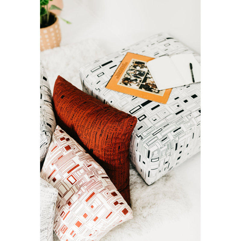 Cristianitos Geometric Square Pillow Cover & Insert, 20" H x 20" W, Cristianitos Sequoia