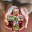 4'' Handmade Glass Holiday Shaped Ornament
