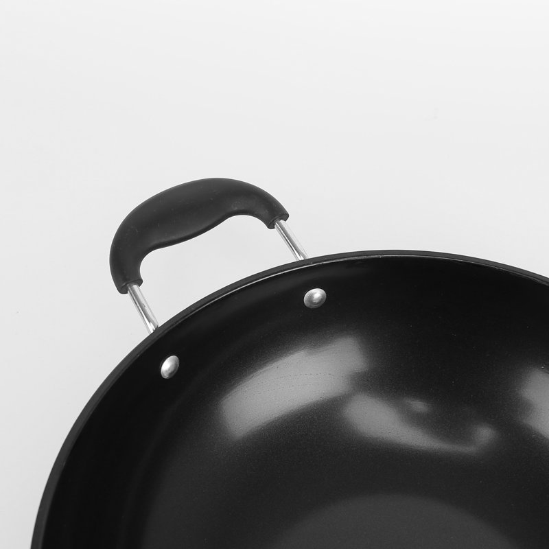 Belfry Kitchen Sharell Non-Stick Carbon Steel Wok