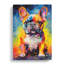 French Bulldog Action - Wrapped Canvas-725153631