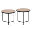 Zayn Cross Legs Coffee Table-71249352-71249353