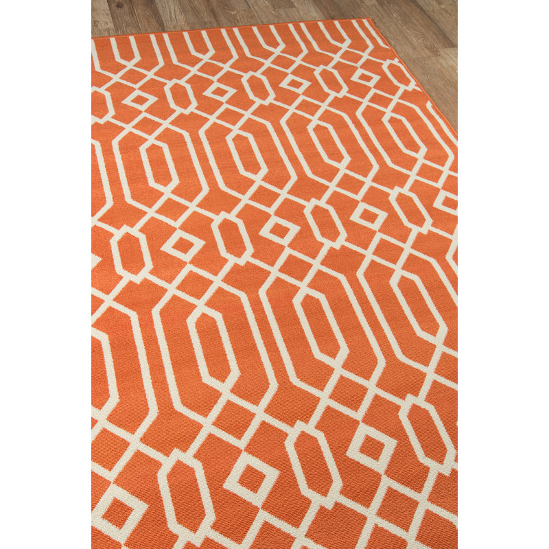 Gul Geometric Indoor / Outdoor Rug, Rectangle 1'8" x 3'7"