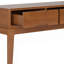 Console - canapé brun teck-6816759