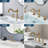 8 inch 2 Handles 3 Holes Widespread Bathroom Sink Faucet Bathroom Vanity Faucet Basin Mixer Tap Faucet Matching Pop Up Drain with Overflow-100762381