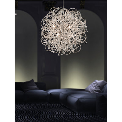 Halverson 6 - Light Unique/Statement Pendant
