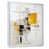 Cadre flottant blanc
