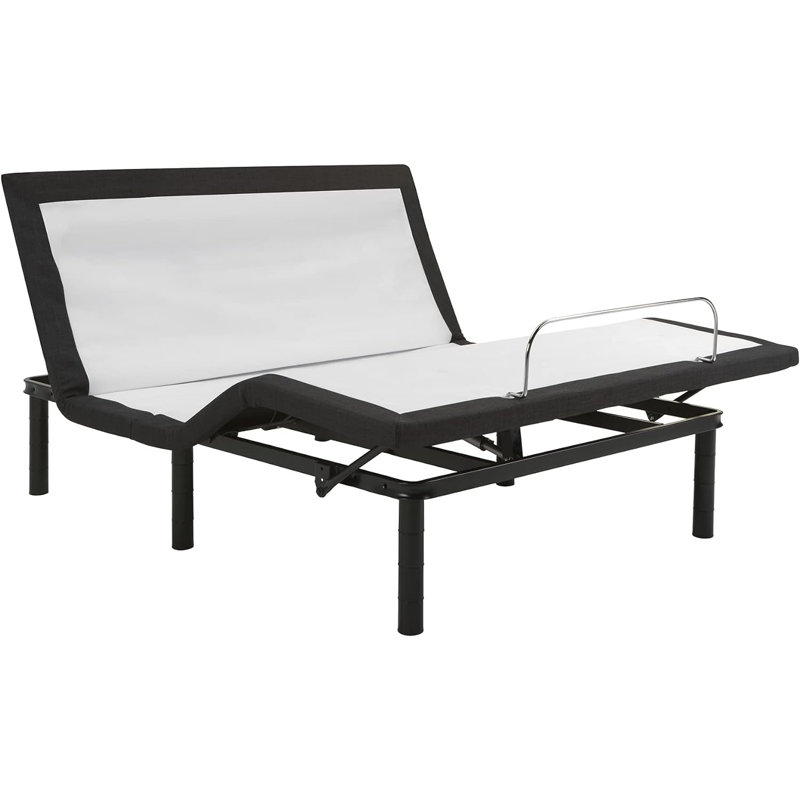 Base de lit réglable de 15 po avec gravité zéro, inclinaison de la tête et des pieds, télécommande sans fil
