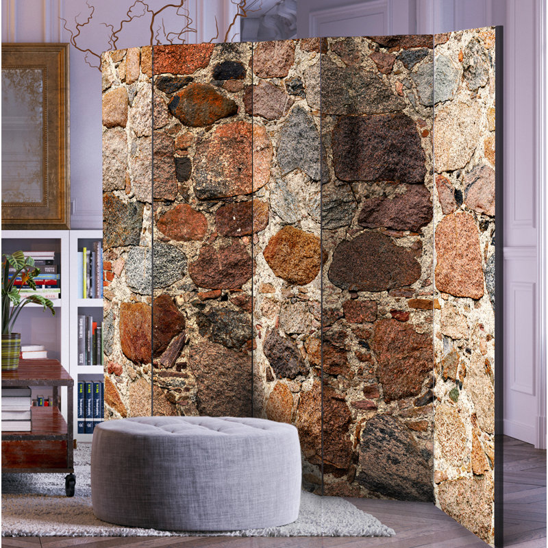 Allen 172 cm H Solid Wood Folding Room Divider, 5