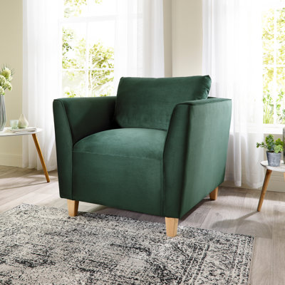 Audington Velvet Armchair