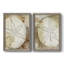 Dry Sand Dollar I-Premium, toile encadrée - prête à être accrochée