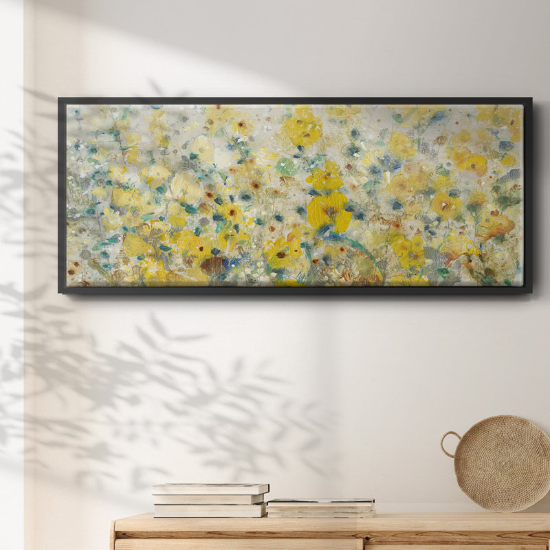 «Cheerful Garden II», toile encadrée, H 20 po x l 50 po