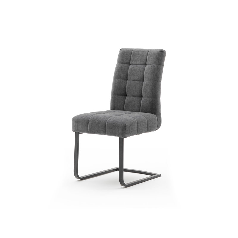 Polsterstuhl Aafiya, Dark gray