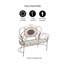 Banc de jardin en fer