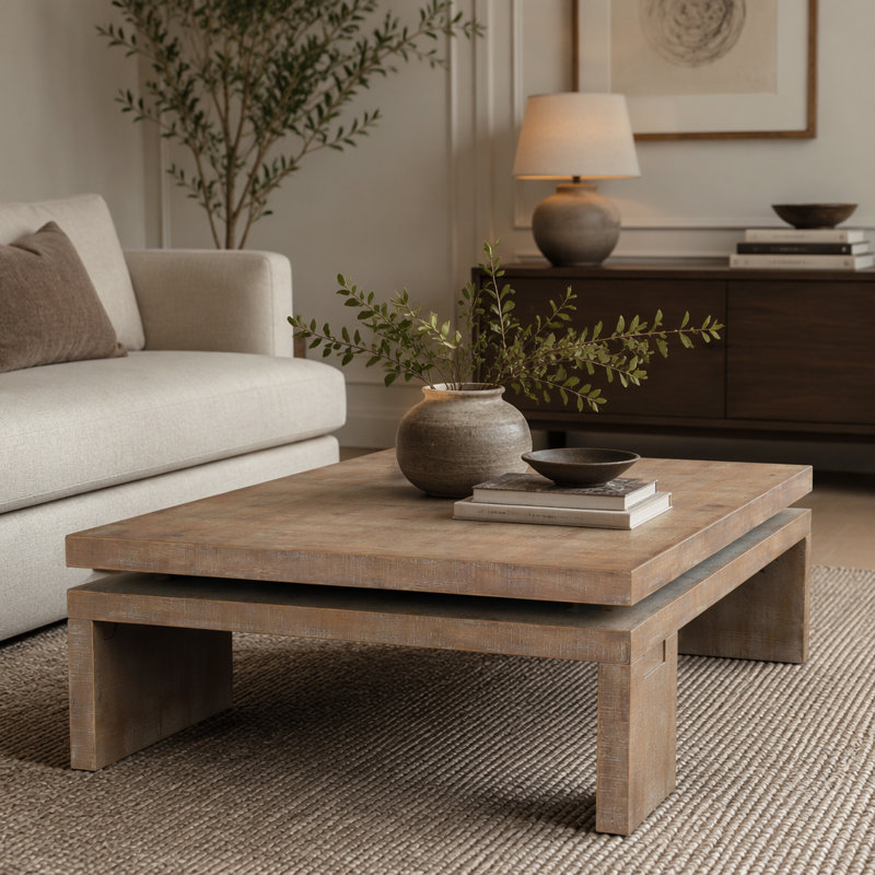 Modern Coffee Table, Natural