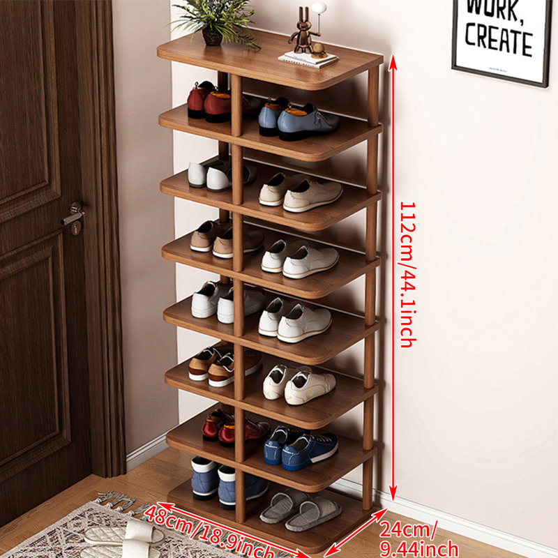10 Pair Shoe Rack