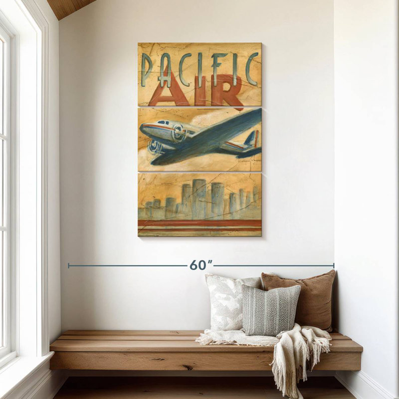 Mehar Pacific Air, 45" H x 28" W