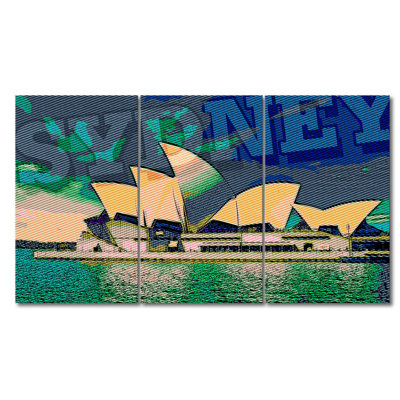 3 Piece Print on Canvas