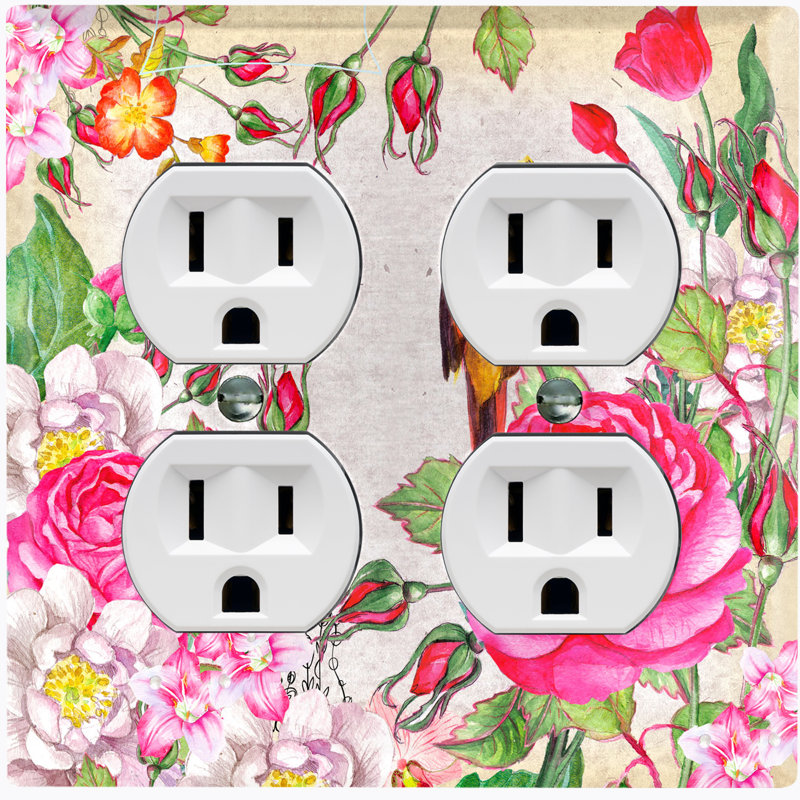 Landscape & Nature 2 - Gang Duplex Outlet Standard Wall Plate