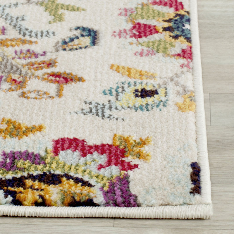 Tapis rose Bungalow Bungalow, Rectangle 8 pi x 10 pi