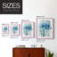 Abstract Oasis I-Premium Framed Print -Ready to Hang - No Nails Required - No Nails Required-13280441-13280443