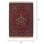 Tapis oriental en laine à franges rouges Doughman-22795863