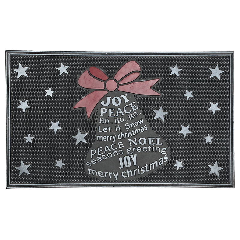 Kasim Non-Slip Christmas Indoor Doormat