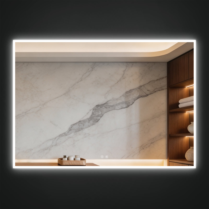 Camden 60" x 42" LED Mirror, 60" x 42", Rectangle