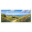 «Valley Path Coastal Landscape», plaque murale par Petal Prints Design