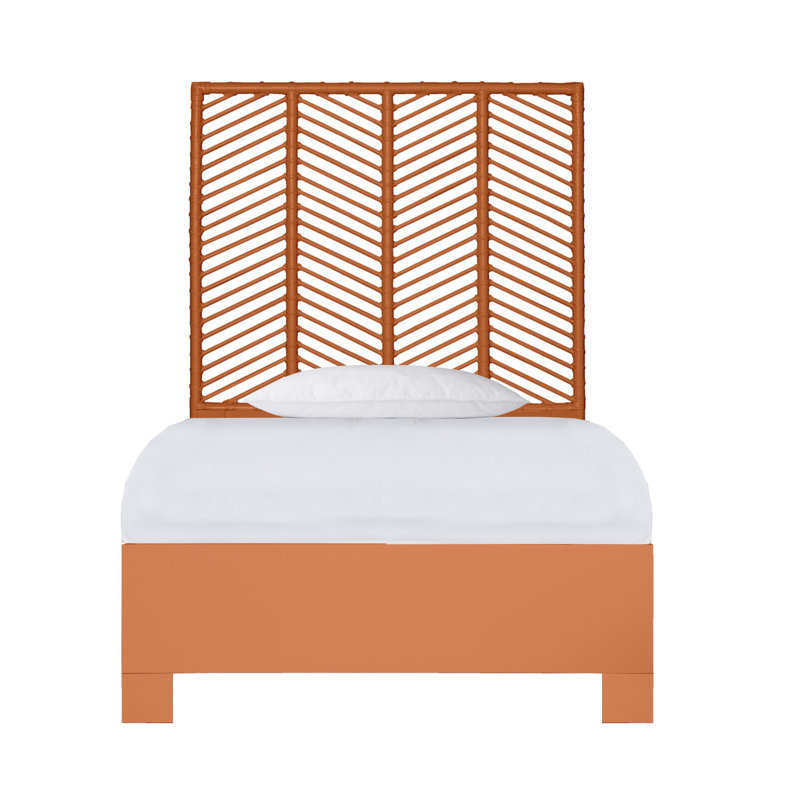Liam Collection Bed, Twin XL, Pool Blue