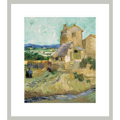«La Maison de la Crau» par Vincent van Gogh, impression giclée encadrée