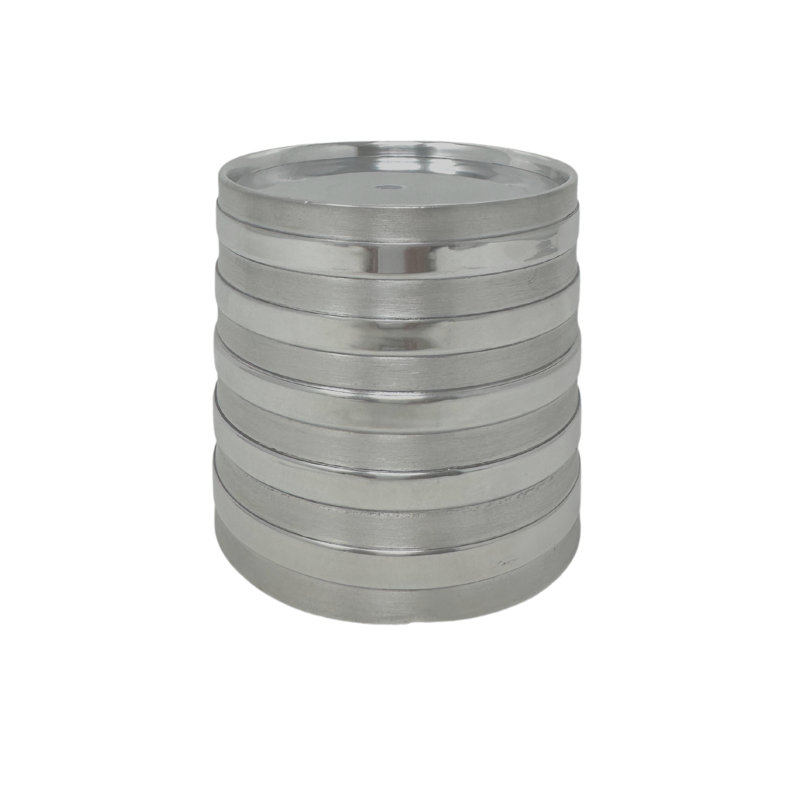 Ensemble de piliers en métal, H 3,5 po x l 3 po x P 3 po
