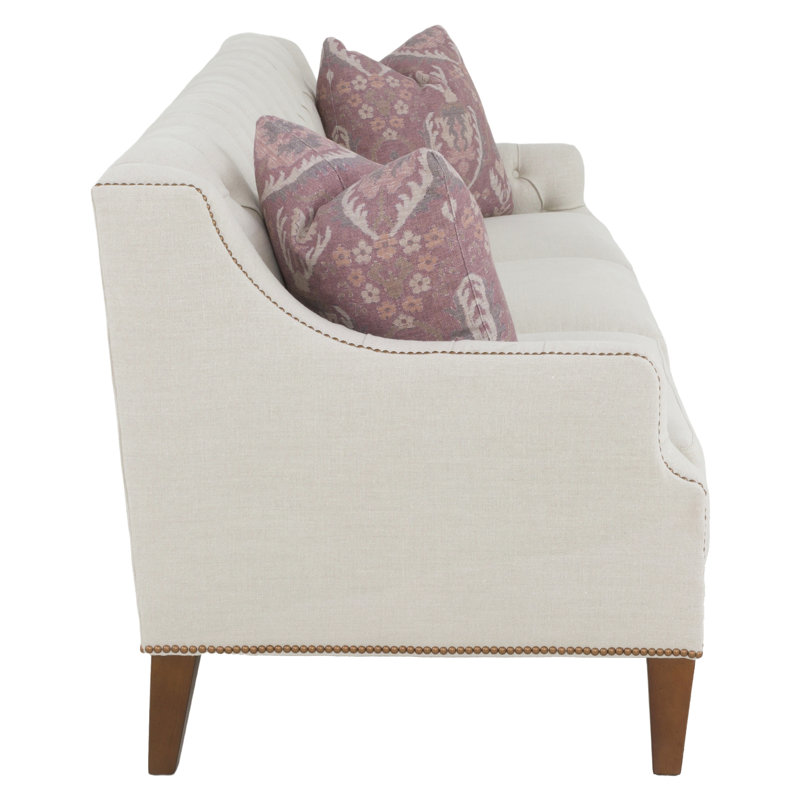 Sofa, Hazelnut, 1149 Olive, Small Brass