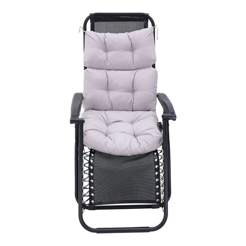 Tri-fold Back Cushion, Grey