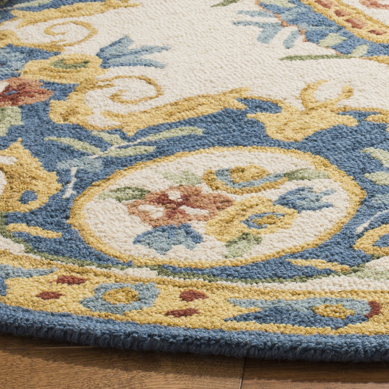 Anik Hand Tufted Wool Oriental Rug, Rectangle 8' x 10'