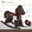 Cheval à bascule en peluche pour enfants-92916837