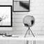 Miroir de table rond noir Hatch