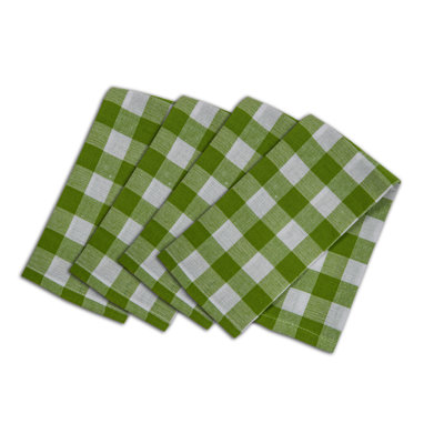 Jainy Cotton Checkered Square Napkin