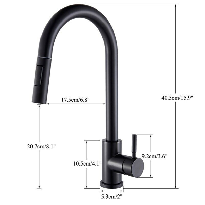 Belfry Kitchen Veschi Pull Out Kitchen Faucet