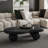 Cloud Shaped Coffee Table With 3 Ball Legs-699228664-699228670-699228671